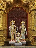Shri Sita-Ram and Shri Hanuman